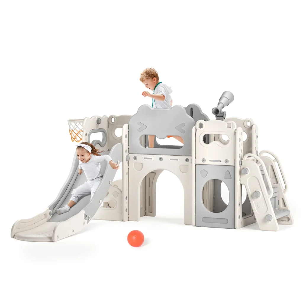 Aire de jeux d'extérieur bois massif de douglas - Jeux D'enfants - Aire