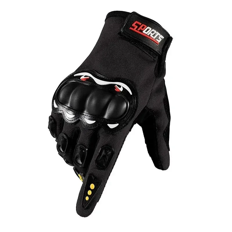 Gants moto homme avec protection coque dure