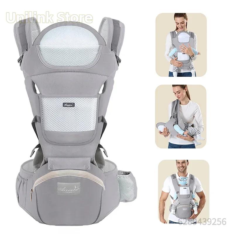 Porte-bébé ergonomique vue de face
