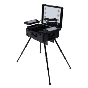 Valise Maquillage Pro Roulante 22″ – Miroir & Lumières LED — photo 7