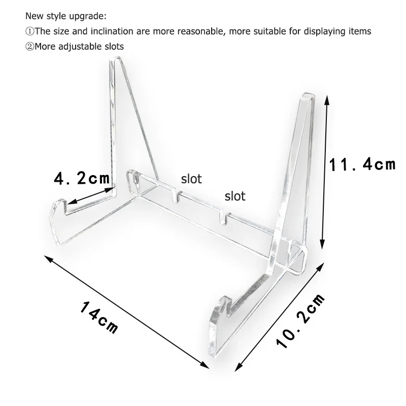 Support acrylique pour magazines et tablettes