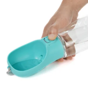 Gourde et Gamelle 2-en-1 pour Chien - 300 à 550 ml