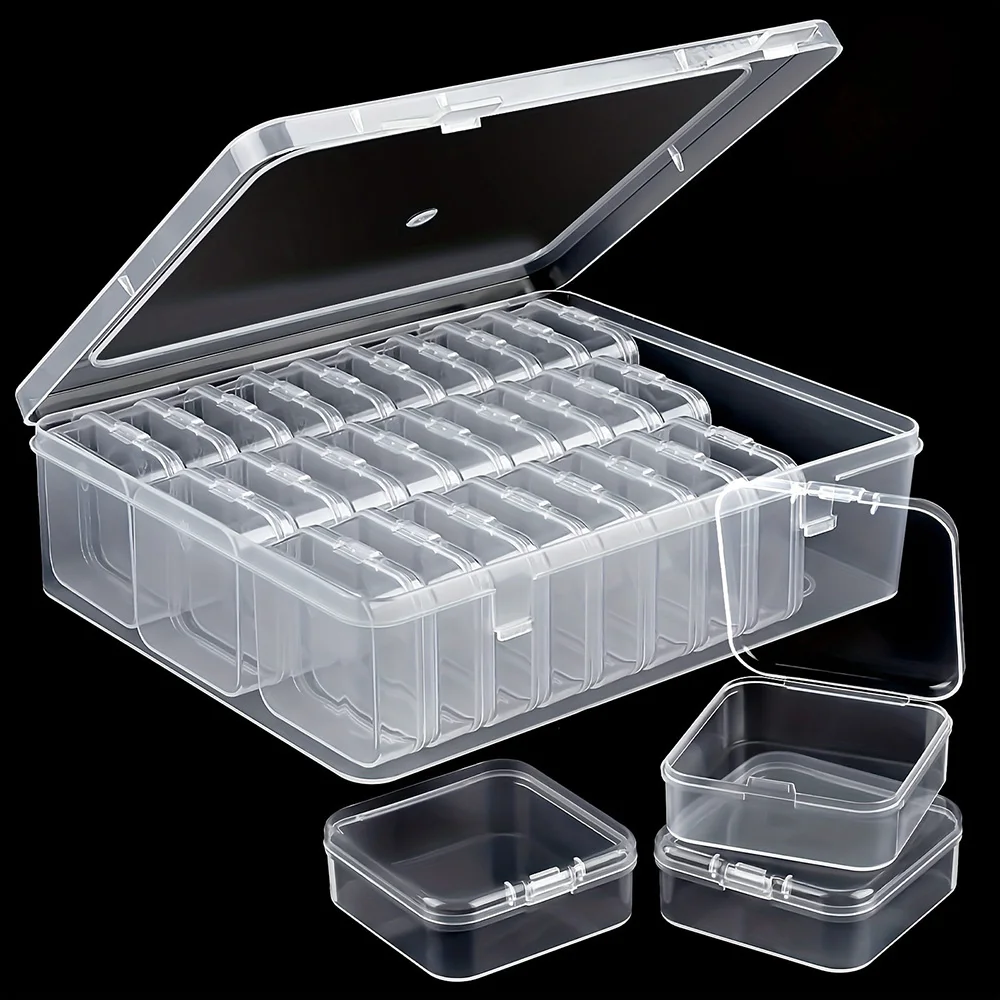 Bead and Diamond Painting Storage Box - 4 to 30 Compartments